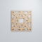 Ekena Millwork Small Brownsville Decorative Fretwork Wood Wall Panels, Alder, 11 3/8"W x 11 3/8"H x 3/8"T WALW12X12X0375BNEAL - alternate 4